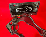 Mitsubishi EVO X Full Carbon Gauge Cluster Trim with Dual 52mm Gauge Opening