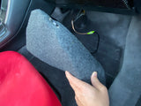 1st gen NSX Custom Footwell Subwoofer Box for a Single JL Audio 6W3