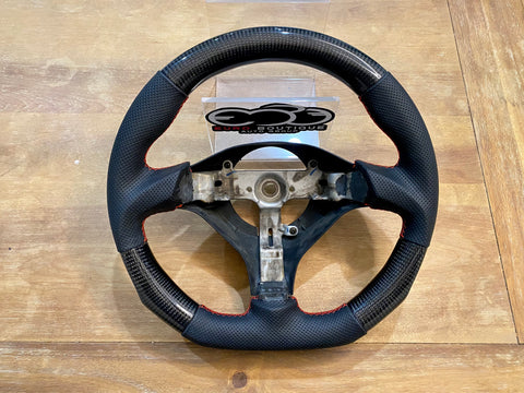 Toyota MKIV Supra Carbon Fiber Flat Bottom Steering Wheel