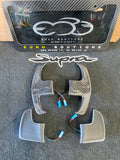 2020+ Toyota A90 A91 MK5 Supra Carbon Fiber Extended Carbon Fiber Paddles
