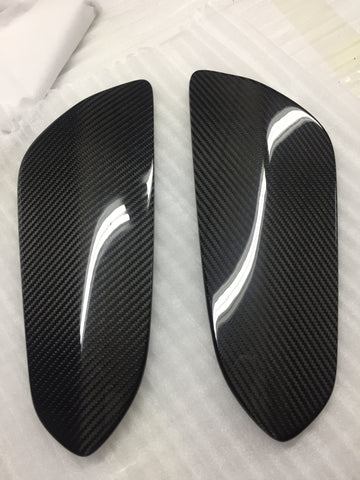 Porsche 100% Carbon Fiber End Plates (pair) for 991 Chassis