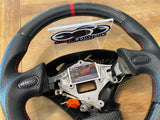 Mazda FD RX7 Carbon Fiber Flat Bottom Steering Wheel