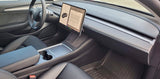 Tesla Model 3 Carbon Fiber 3-piece Dash Board Trim Set