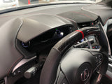 2017-2022 NC1 NSX Upgraded Carbon Fiber Steering Wheel with Alcantara / Napa Leather