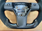 Tesla Model 3 Model Y  Bespoke Carbon Fiber Steering Wheel