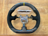 s2000 Flat Bottom Sport Leather / Alcantara Steering Wheel