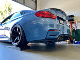 BMW KLASS Carbon BMW F8x M3 M4 CF 3-piece Rear Diffuser