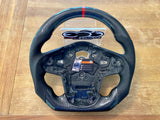 2020+ Toyota A90 A91 MK5 Supra Carbon Fiber Flat Bottom Steering Wheel