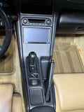 NSX 100% Carbon Fiber LHD Double Din Center Dash Panel made from Scratch (1991-2005 NSX) Ashtray Delete