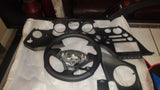 Toyota MKIV Supra 4-piece Bespoke 100% Carbon Fiber Dash Panel Kit for LHD cars