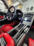 NSX 100% Carbon Fiber LHD Double Din Center Dash Panel made from Scratch (1991-2005 NSX) Ashtray Delete