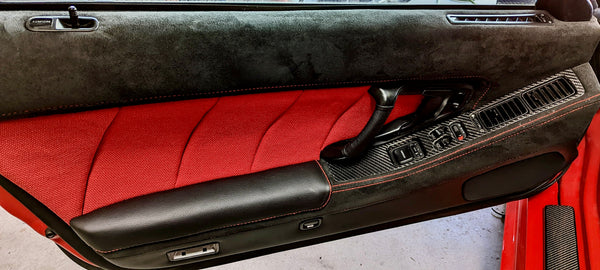 ンビオーダーページ NSX Carbon Fiber OEM Window Door Trims Set (driver / passenger