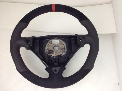 Porsche Cayenne SUV Flat Bottom Upgraded Sport Alcantara / Leather Steering wheel