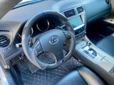 Lexus IS-F IS250 IS350 Carbon Fiber Flat Bottom Steering Wheel