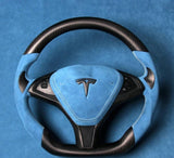 Tesla Model 3 Model Y  Bespoke Carbon Fiber Steering Wheel