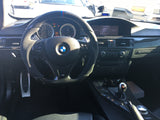BMW Carbon Fiber Flat Bottom E9x M3 Steering Wheel (fits 2008-2013)