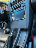 NSX 100% Carbon Fiber LHD Double Din Center Dash Panel made from Scratch (1991-2005 NSX) Ashtray Delete