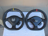 s2000 Flat Bottom Carbon Fiber Steering Wheel