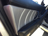 NSX Driver and Passenger Door Elbow Rests Reupholstered in Leather / Alcantara