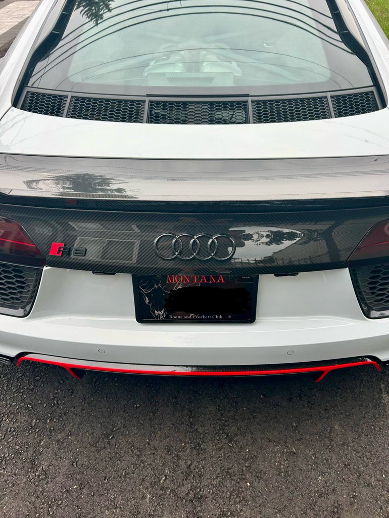 Audi R8 Gen2 Carbon Fiber Trunk Lid Replacement for Coupe Only ...