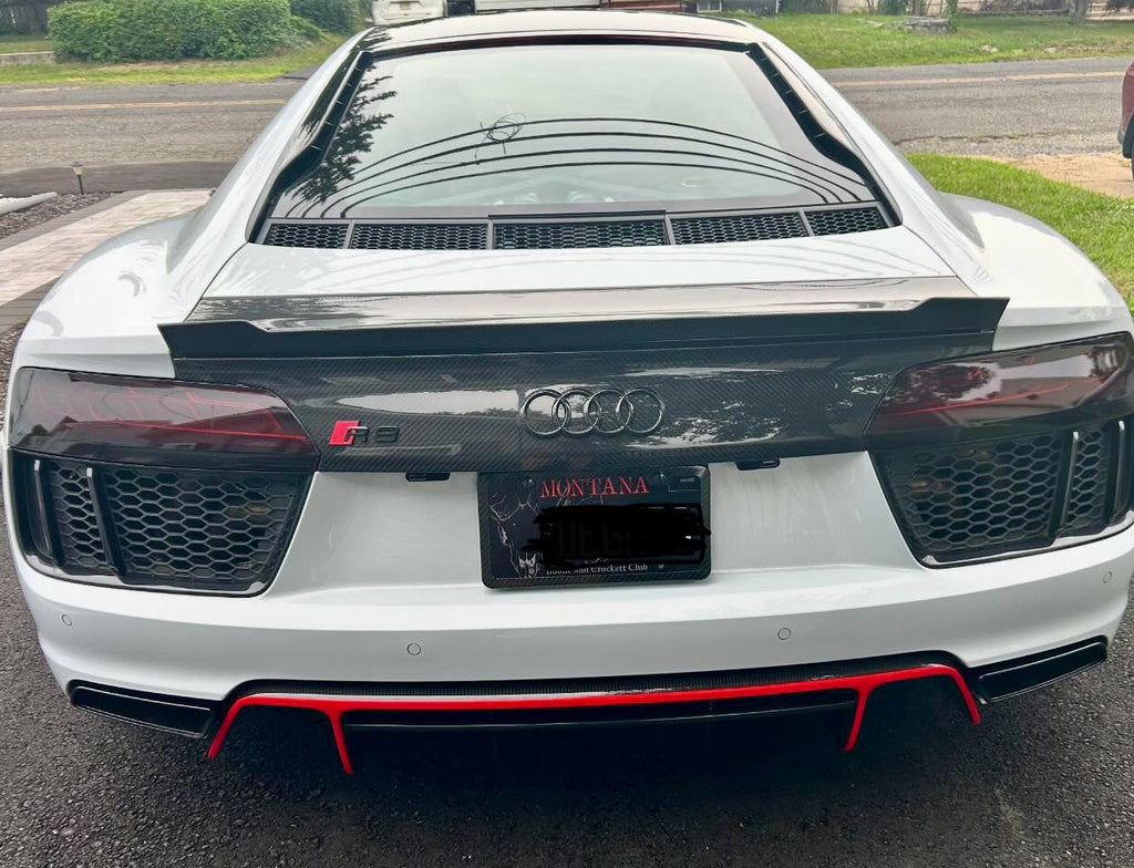 Audi R8 Gen2 Carbon Fiber Trunk Lid Replacement for Coupe Only ...
