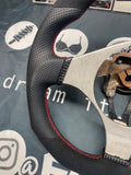 Mitsubishi EVO 9 OEM Flat Bottom Bespoke Steering Wheel