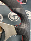 Mitsubishi EVO 9 OEM Flat Bottom Bespoke Steering Wheel