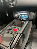 Honda S2000 custom Double DIN Radio Solution Carbon Fiber Trim