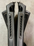 NSX Carbon Fiber Upper Small Door Vents (pair)