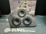 Honda S2000 Custom Fiberglass Triple 6" Subwoofer Box for Driver Side