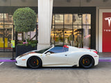 Ferrari 458 Carbon Fiber Side Aero Diffuser Extensions