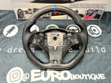 BMW Carbon Fiber Flat Bottom E9x 335 Steering Wheel (fits 2008-2013) Non-M
