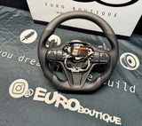 Lexus LC500 Premium Upgraded Flat Bottom Carbon Fiber Steering Wheel