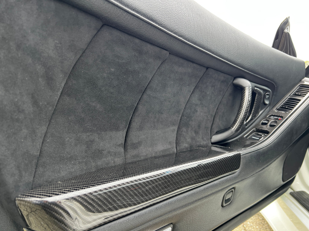 NSX Driver and Passenger Door Elbow Rests Reupholstered in Leather