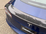 Tesla Model 3 Carbon Fiber Aggressive Trunk Spoiler High Kick