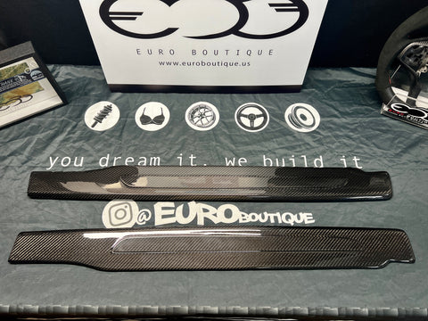 1st Gen Audi R8 Carbon Fiber OEM Door Sills (Pair)