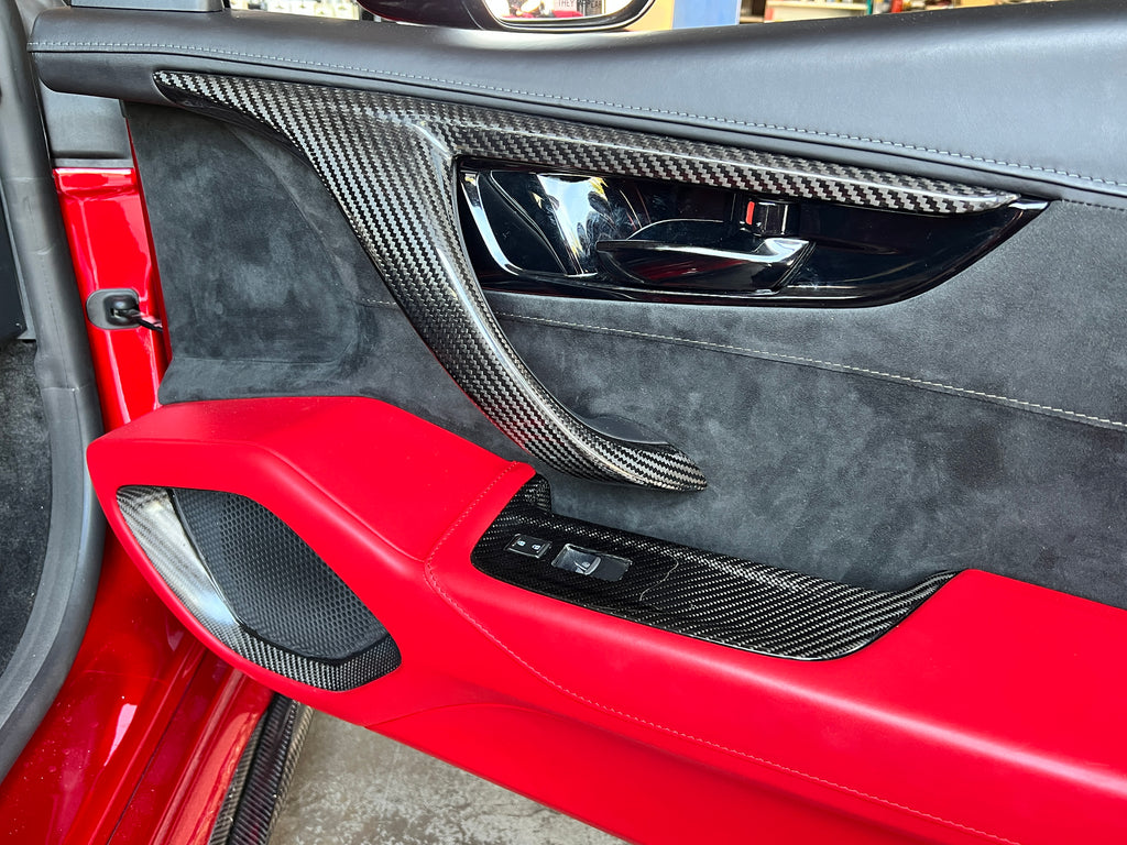 20172022 NC1 NSX Carbon Fiber Interior Interior Door Speaker Surround