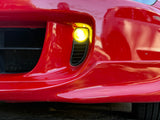 s2000 AP2 Custom Brake Duct Vents with Integrated LED Fog Lights