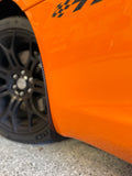 Dodge Viper Carbon Fiber Rock Guardz Set of 4 pieces