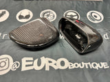 2nd Gen Audi R8 Carbon Fiber OEM Side Mirror Housings (pair)