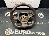 Chevy Corvette C6 C7 PremiumCarbon Fiber Flat Bottom Upgraded Steering Wheels