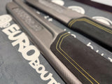 s2000 Custom Carbon Fiber, Alcantara, Leather Door Sill Guards