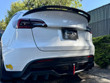 Tesla Model Y Carbon Fiber Aggressive Trunk Spoiler with Vents