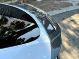 Tesla Model Y Carbon Fiber Aggressive Trunk Spoiler with Vents