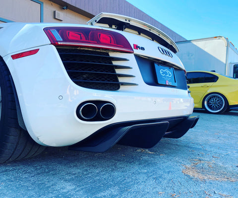 Audi R8 Carbon Fiber Rear Diffuser for V8 – EuroBoutique.us