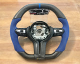BMW Carbon Fiber Flat Bottom F8x M2/M3/M4 Steering Wheel (fits 2015-2017)