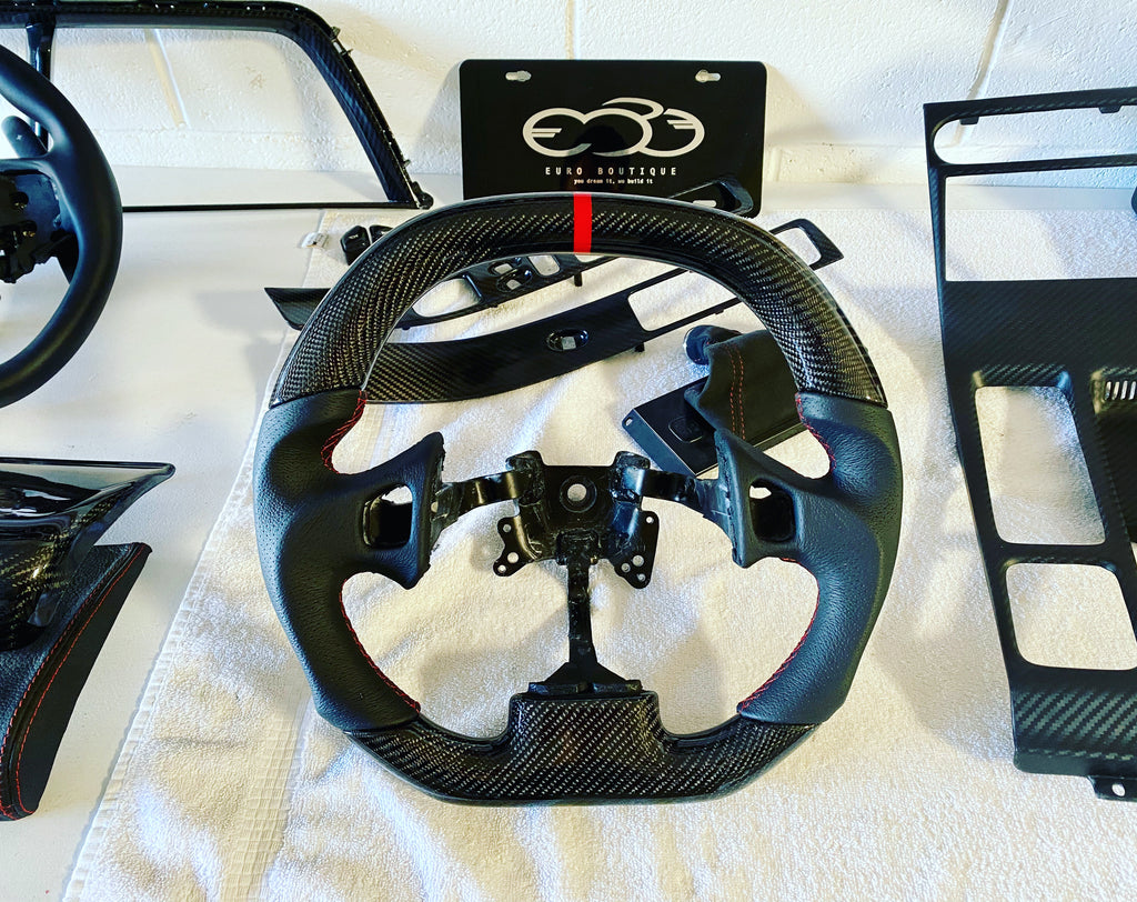 NSX OEM Carbon Fiber Flat Bottom Steering Wheel (19912005 NSX