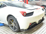 Ferrari 458 Klass Carbon Fiber VEL Rear Apron Diffuser