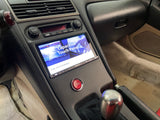 NSX 100% Carbon Fiber LHD Double Din Center Dash Panel made from Scratch (1991-2005 NSX) Ashtray Delete