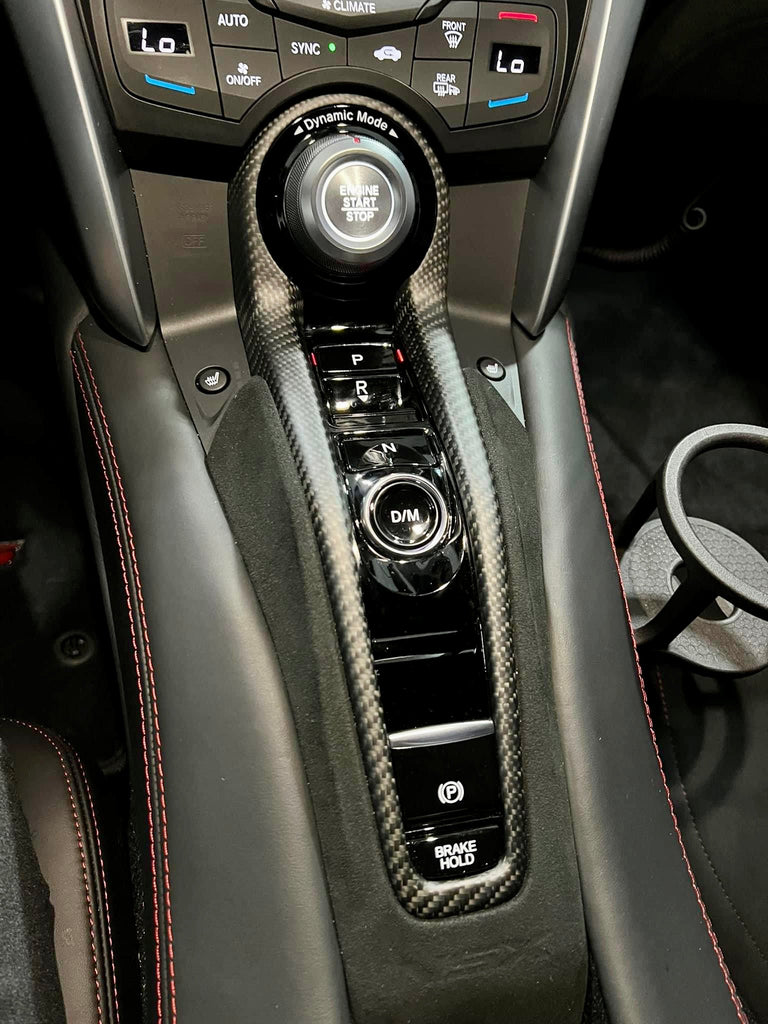 20172022 NC1 NSX Carbon Fiber Interior Center Command Drive Button Pa